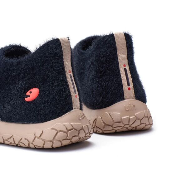 UIN Women's Walking Shoes Slip On Sneaker Toledo (MIDNIGHT PATH TRENCADS) - Picture 9 of 11